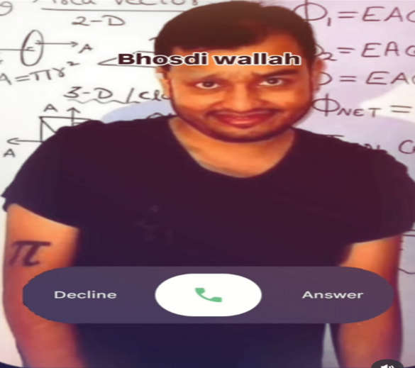 alakh pandey Blank Meme Template