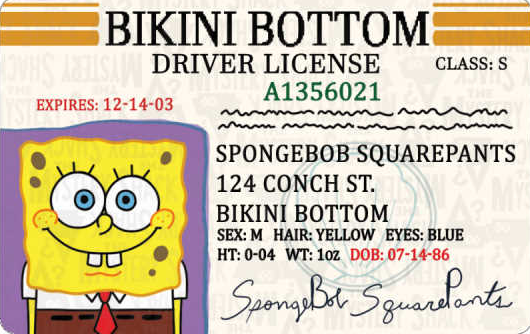 Spongebob Id Blank Meme Template
