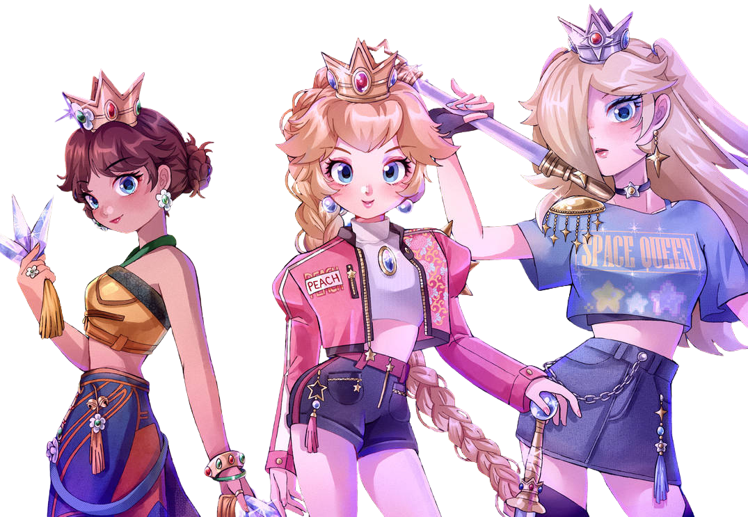 princess hunters Blank Meme Template