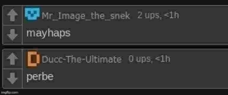 mayhaps perbe | image tagged in mayhaps perbe | made w/ Imgflip meme maker