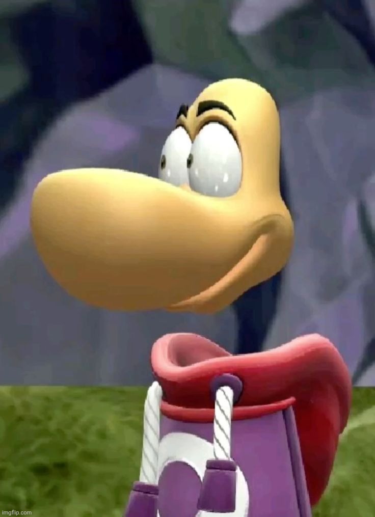 Bald rayman | image tagged in bald rayman | made w/ Imgflip meme maker