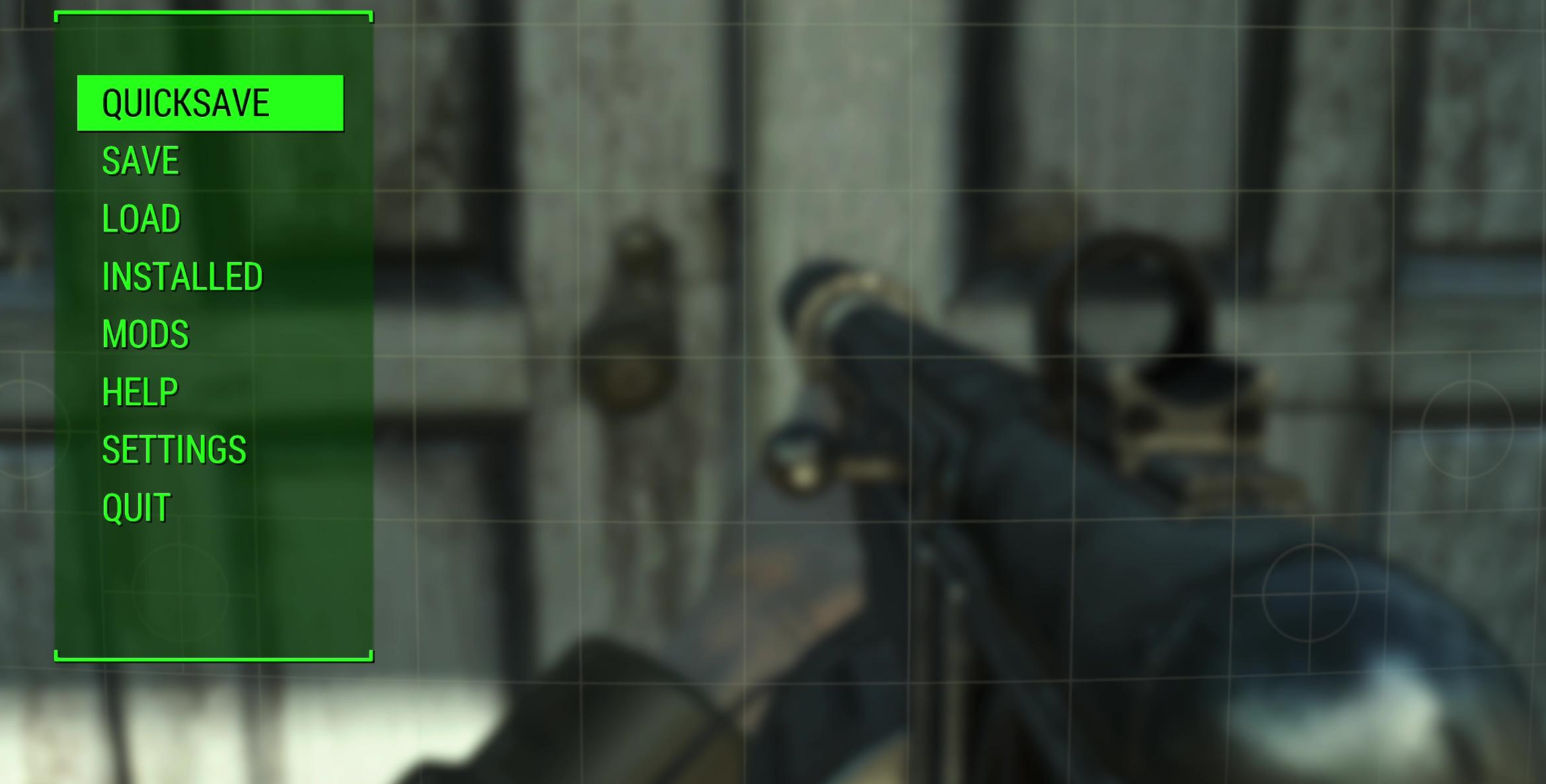 Fallout Four Quicksaving Blank Meme Template