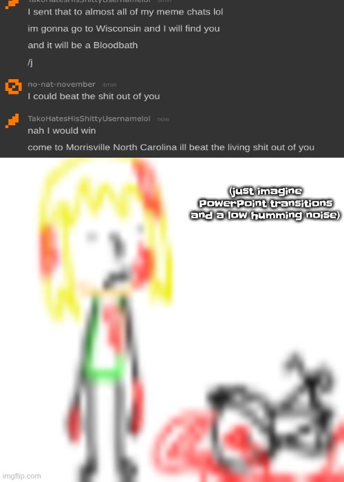 (just imagine PowerPoint transitions and a low humming noise) | made w/ Imgflip meme maker