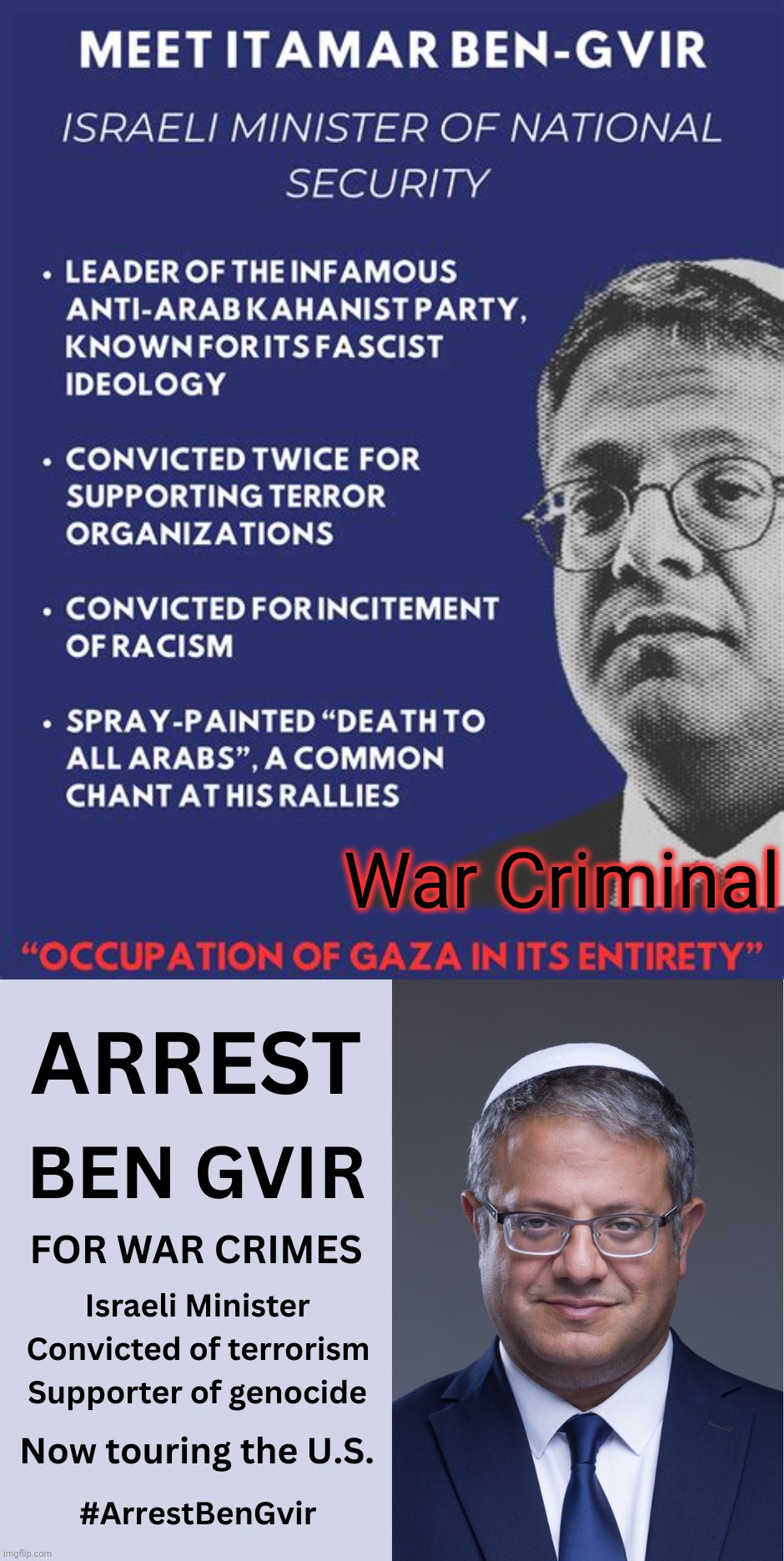 War Criminal | made w/ Imgflip meme maker