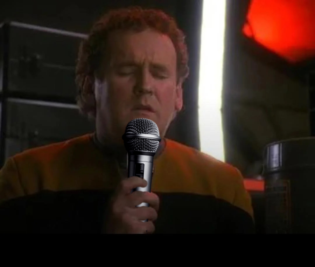 O'Brien karaoke Blank Meme Template