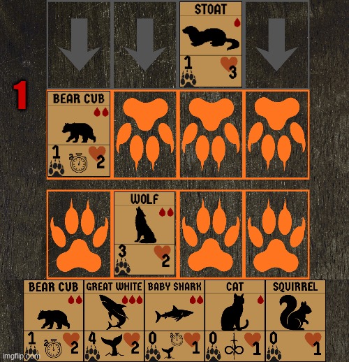 1 | image tagged in of ink and fate board | made w/ Imgflip meme maker