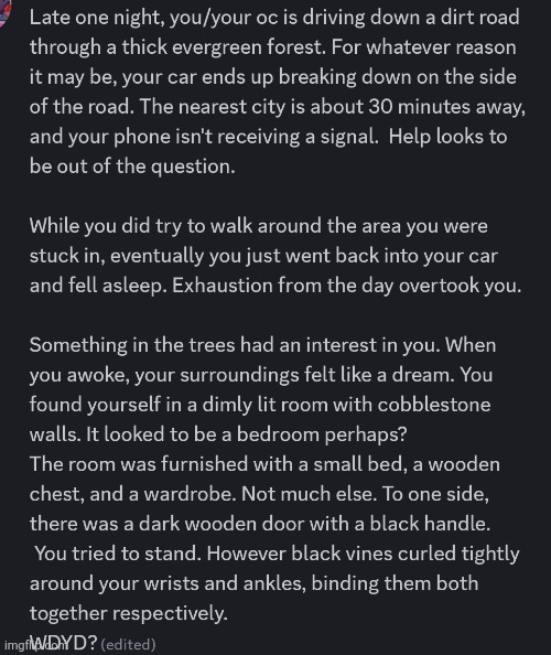 comment if interested! I prefer to rp in memechat or discord | image tagged in the entity will be romanceable if ur into that,erp allowed,i have no hard limits,kidnapped rp x3 | made w/ Imgflip meme maker