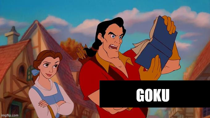 GOKU | image tagged in how can i laugh at this | made w/ Imgflip meme maker