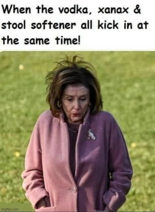 Getting what you deserve, Nancy? | image tagged in nancy pelosi,good old nancy pelosi,lying,liberal,karma's a bitch,karma | made w/ Imgflip meme maker