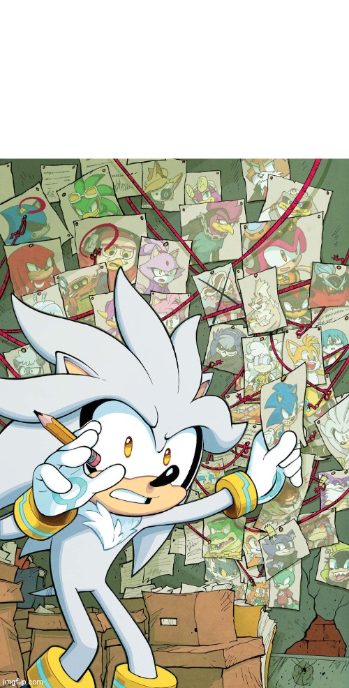 Silver Explains Blank Meme Template