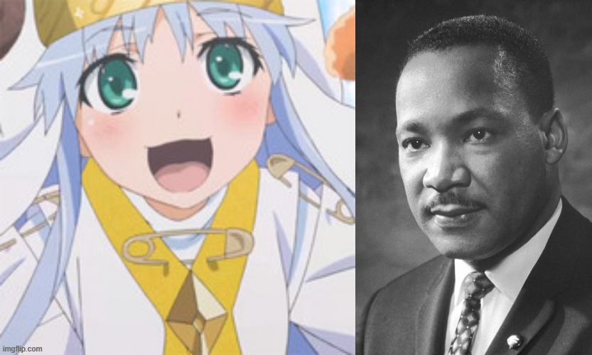 index and martin luther king jr | image tagged in index,martin luther king jr,anime,toaru | made w/ Imgflip meme maker