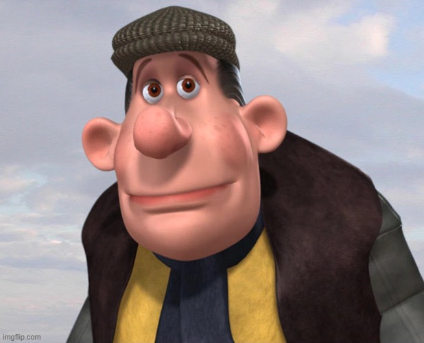 3d mr tweedy | image tagged in chicken run,cartoon,based | made w/ Imgflip meme maker