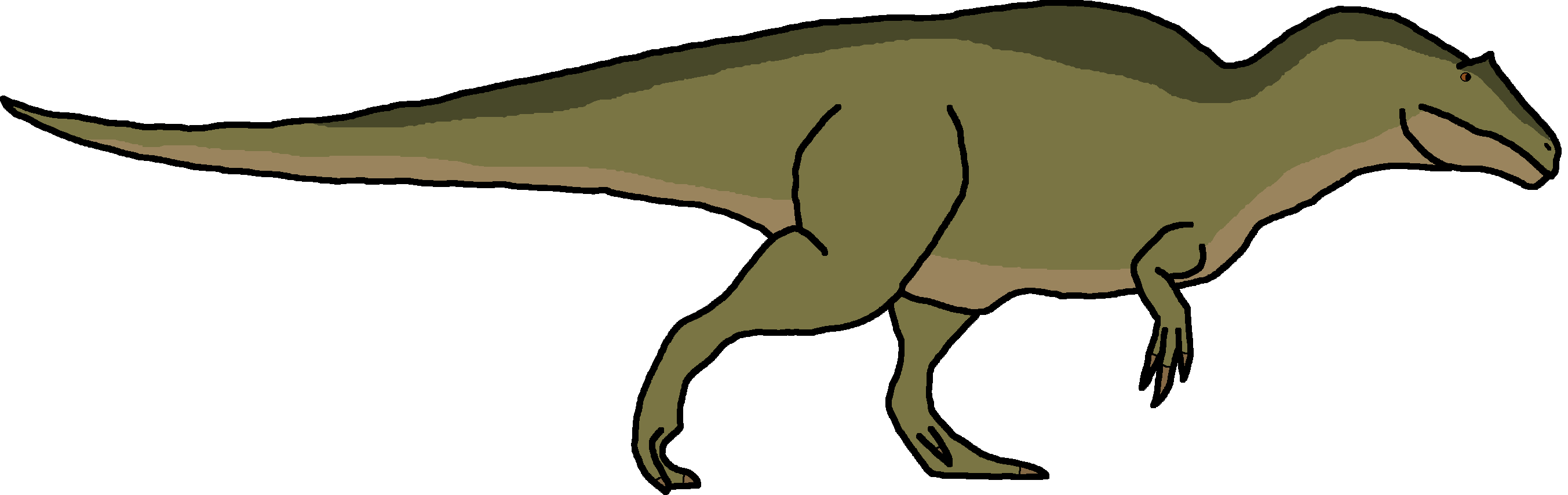 Male Acrocanthosaurus (Paleoverse + EOIverse) Blank Meme Template