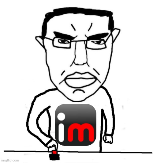 MSmg has fallen; billions must log off | image tagged in billions must die chud | made w/ Imgflip meme maker