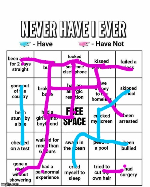 Never have I ever | image tagged in never have i ever | made w/ Imgflip meme maker