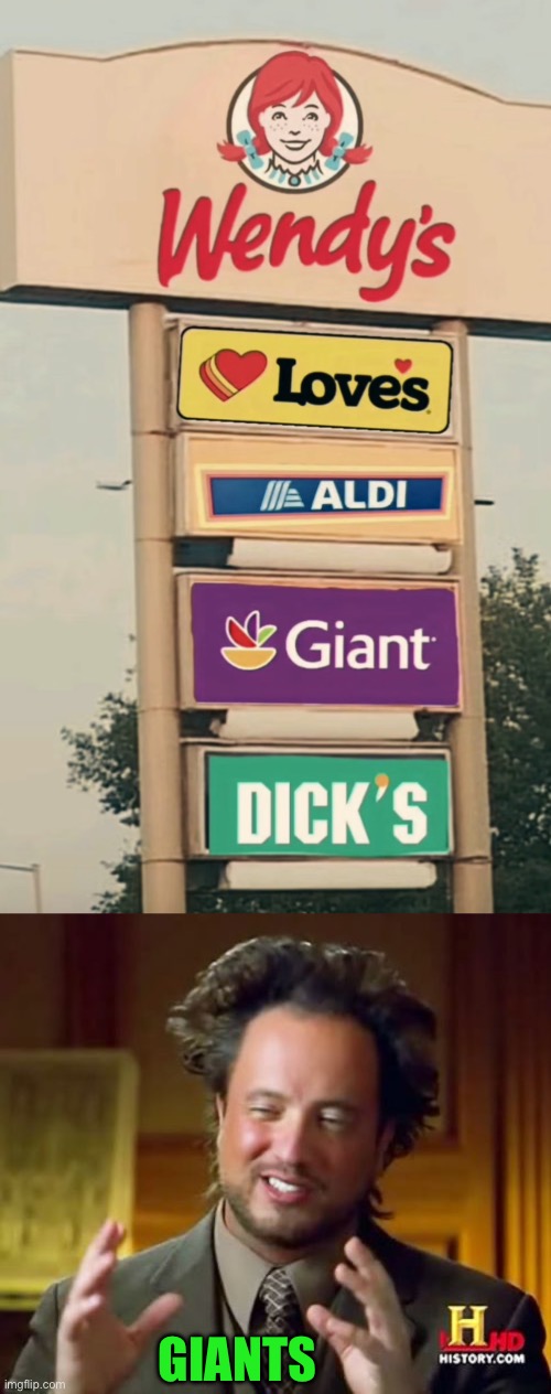 Size Queen | GIANTS | image tagged in memes,sports,groceries,size matters,stupid signs,fast food | made w/ Imgflip meme maker
