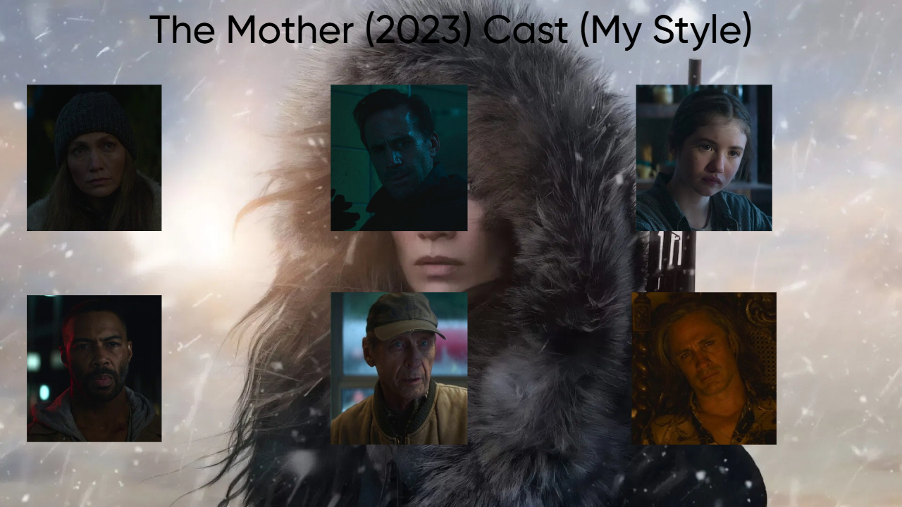 The Mother (2023) Cast (My Style) Blank Meme Template