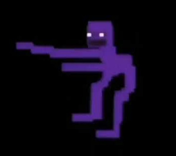 Purple Guy dancing Blank Meme Template