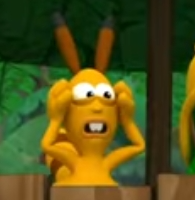 Scared bungo Blank Meme Template