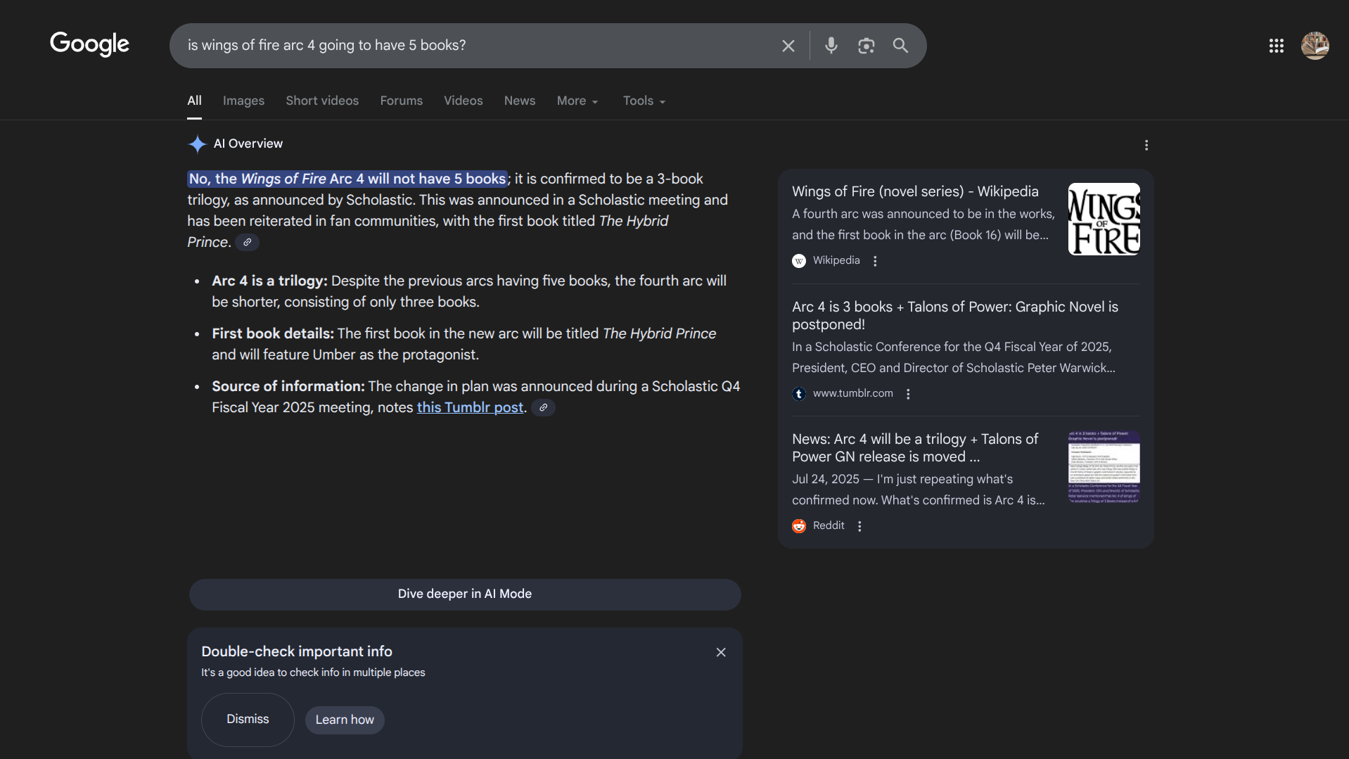 High Quality Wings of Fire Arc 4 Blank Meme Template