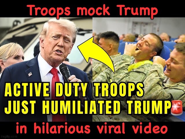 https://m.youtube.com/watch?v=Ckp6fbkslNc | image tagged in troop video,trump | made w/ Imgflip meme maker