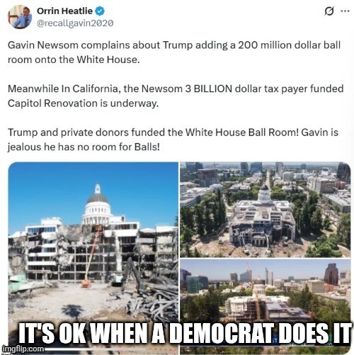 IT'S OK WHEN A DEMOCRAT DOES IT | made w/ Imgflip meme maker