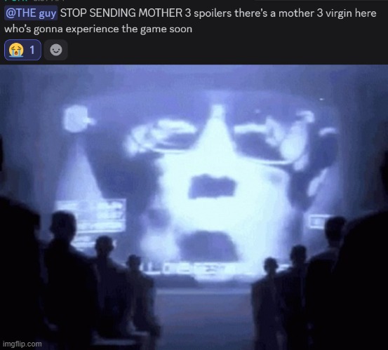 cro didn't have to word it like that </3 | image tagged in 1984 gif | made w/ Imgflip meme maker