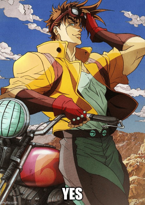 Joseph Joestar | YES | image tagged in joseph joestar | made w/ Imgflip meme maker