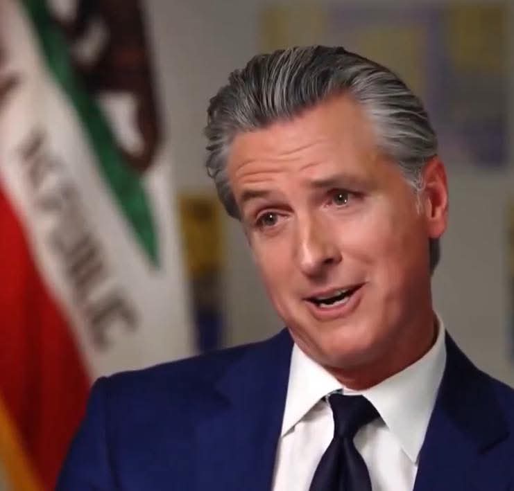 Gavin Newsom obnoxious Blank Meme Template