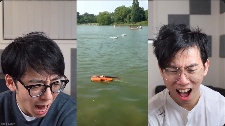 Its like their reactions are synchronized | made w/ Imgflip meme maker