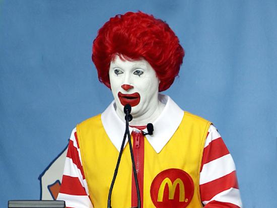 Ronald McDonald Blank Template - Imgflip