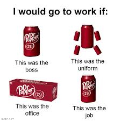 image tagged in dr pepper | made w/ Imgflip meme maker