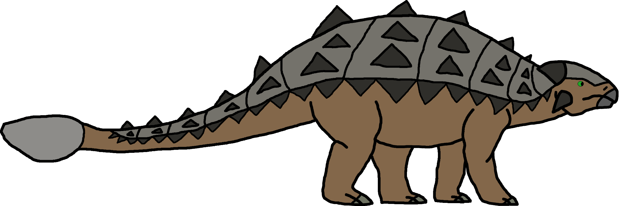 Female Ankylosaurus Variant A (Paleoverse + EOIverse) Blank Meme Template