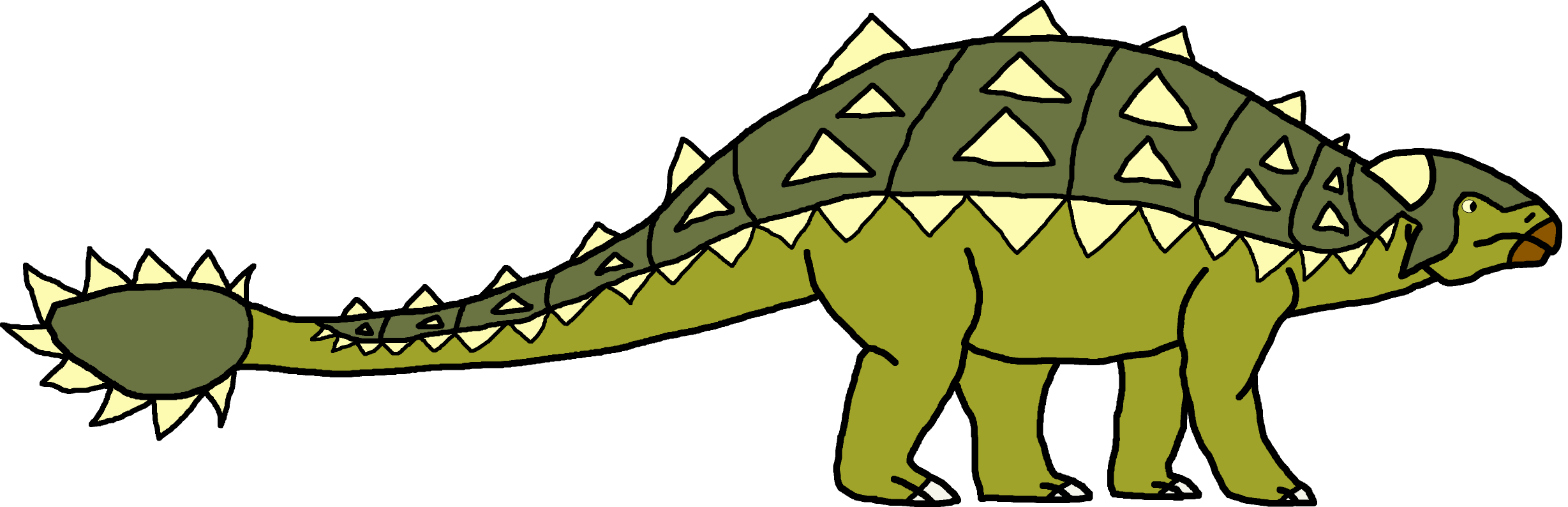 Female Ankylosaurus Variant B (Paleoverse + EOIverse) Blank Meme Template