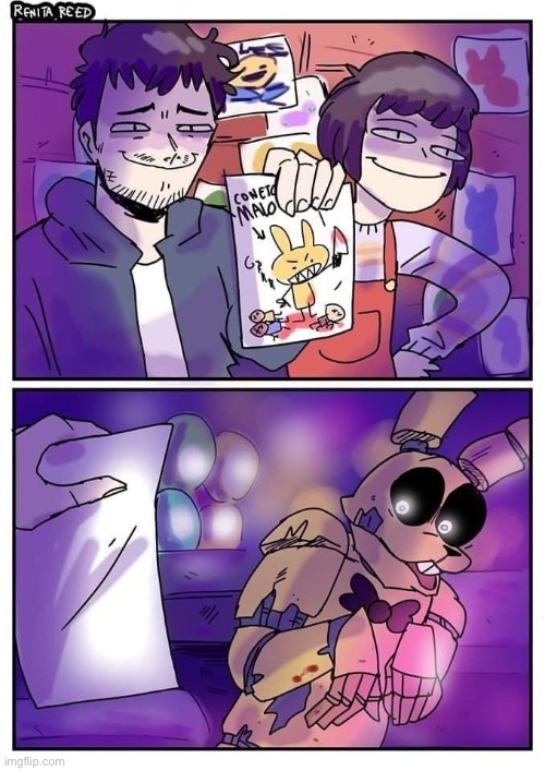 Literally how it ended: | image tagged in fnaf,fnaf movie,spongebob,william afton,patrick scared,drawing | made w/ Imgflip meme maker