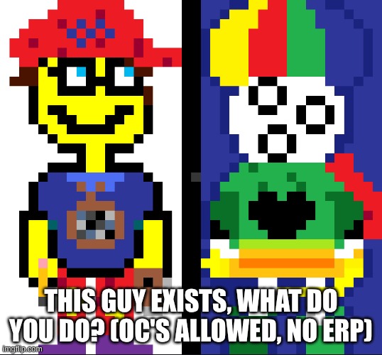 Aquamarine | THIS GUY EXISTS, WHAT DO YOU DO? (OC'S ALLOWED, NO ERP) | made w/ Imgflip meme maker