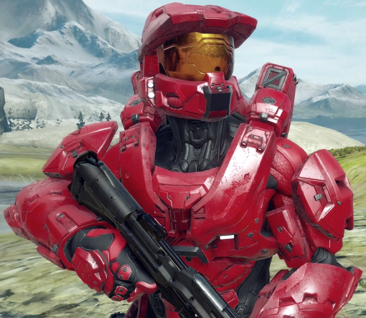 Sarge from Red v Blue Blank Meme Template