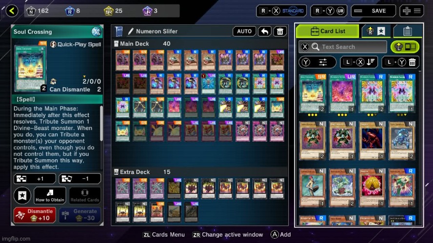 A deck I'm working on | image tagged in yugioh,master duel,gaming,video games,nintendo switch,screenshot | made w/ Imgflip meme maker
