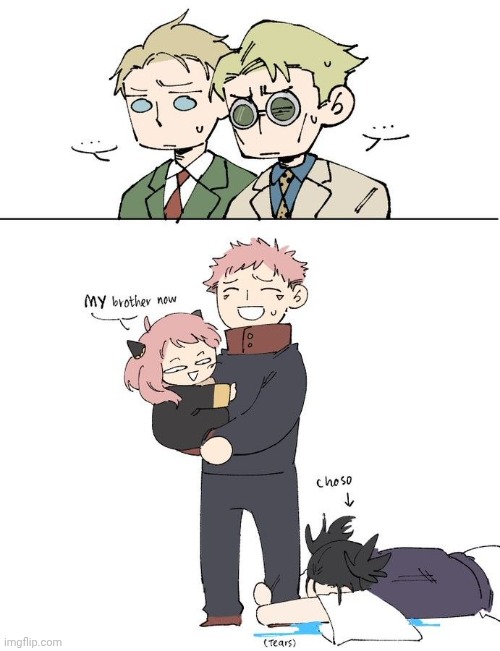 Anya's new brother ahh moment | made w/ Imgflip meme maker