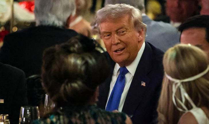 Donald Trump Great Gatsby Halloween Party Mar-a-Lago Blank Meme Template