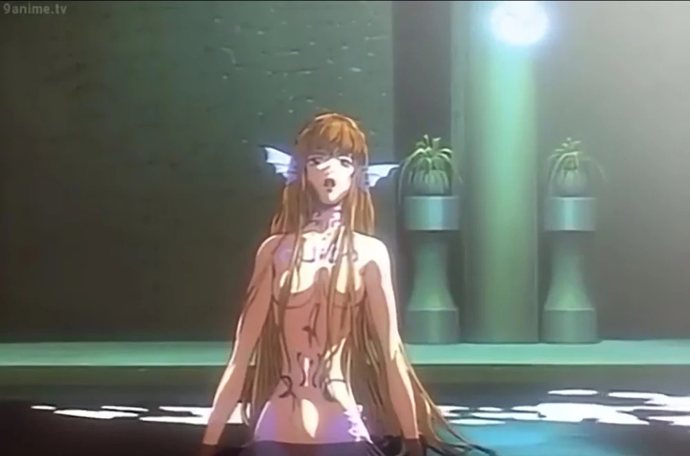 demon mermaid singing Blank Meme Template