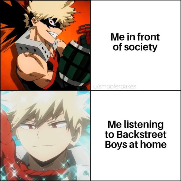 bakugo meme Blank Meme Template