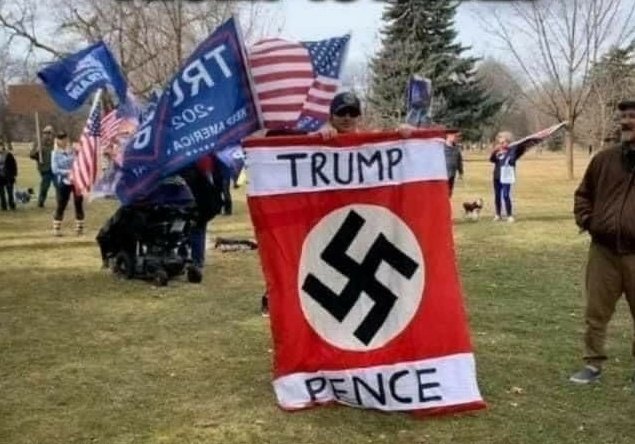 Trump Nazi Blank Meme Template