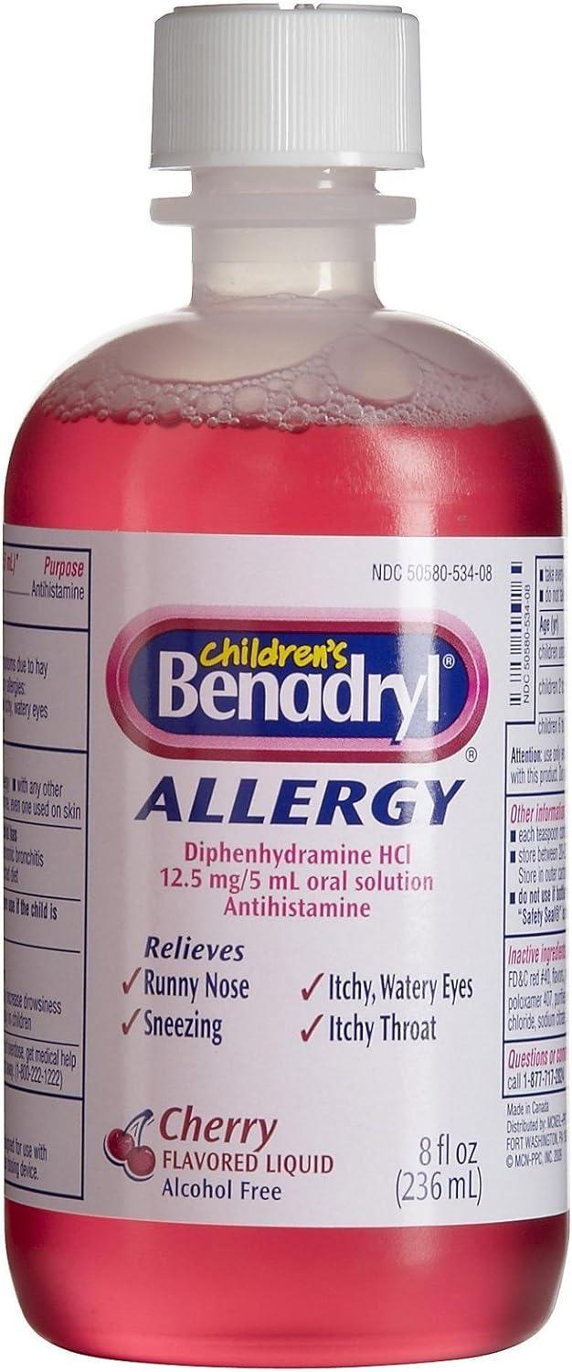 Benadryl (Children's) Blank Meme Template
