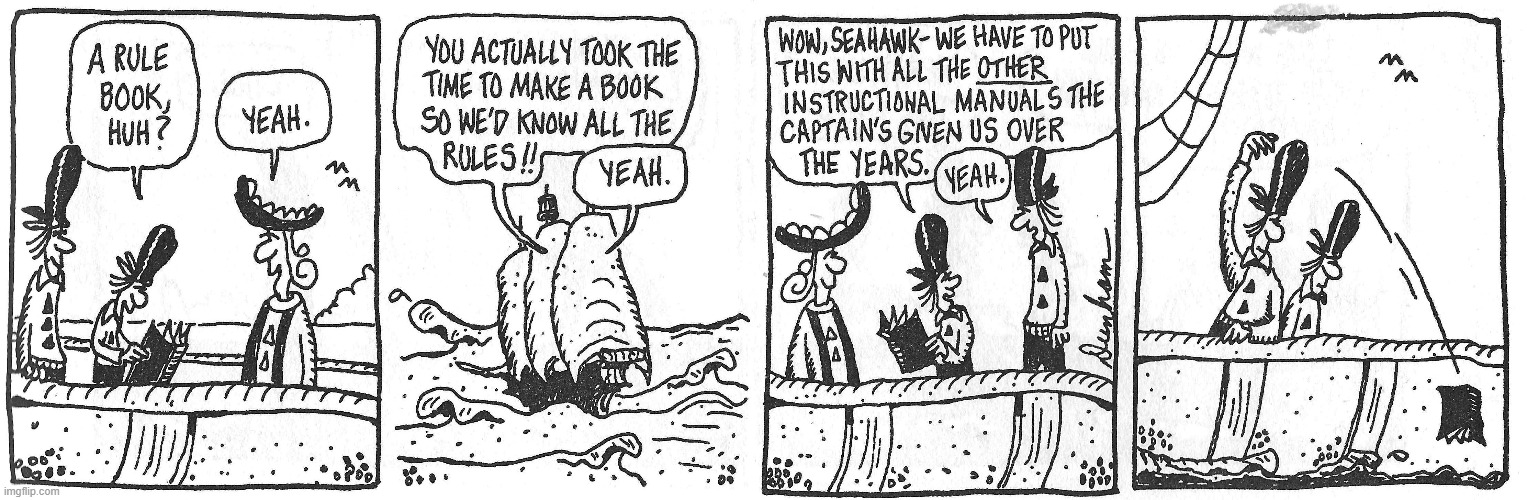 Classic Overboard | image tagged in comics | made w/ Imgflip meme maker