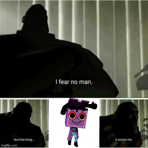 twisted boxten sucks | image tagged in i fear no man | made w/ Imgflip meme maker