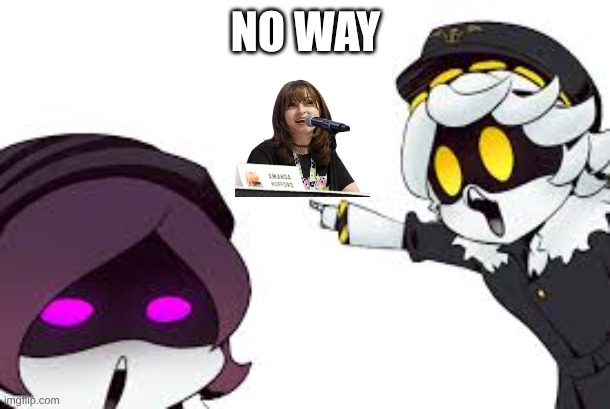 POINT | NO WAY | image tagged in point | made w/ Imgflip meme maker
