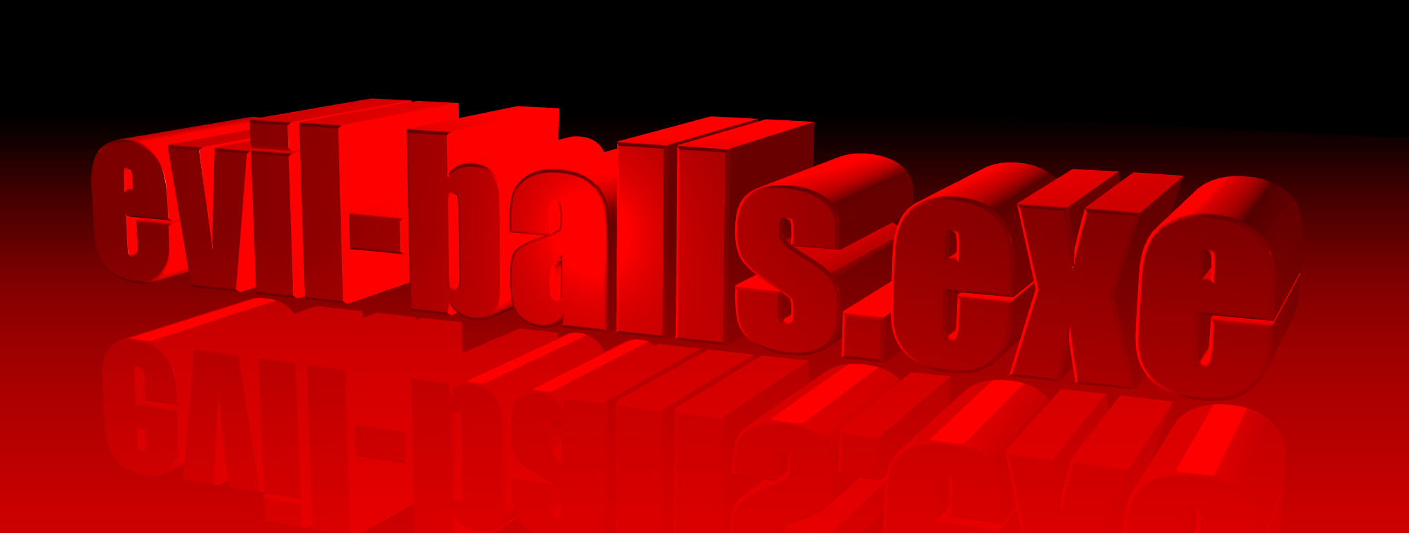 High Quality evil-balls.exe Blank Meme Template