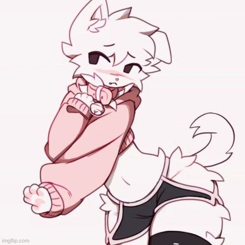 Bigggg stretch | image tagged in furry,femboy,cute | made w/ Imgflip meme maker