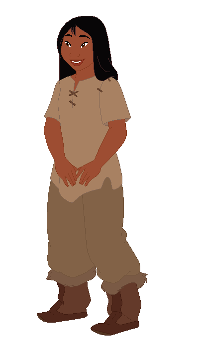 PNG - Nita con su pelo suelto Meme Template